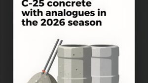 Сравнение характеристик бетона С-25 с аналогами для строительства в Санкт-Петербурге от компании БауШтелл